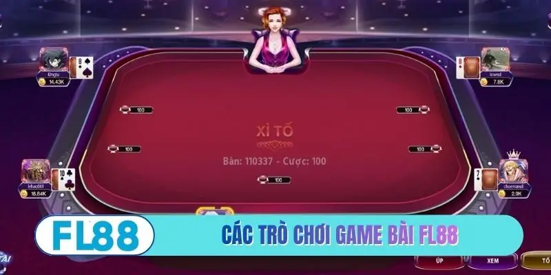 Các trò chơi game bài FL88