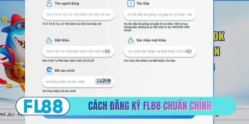 Cách đăng ký FL88 chuẩn không cần chỉnh