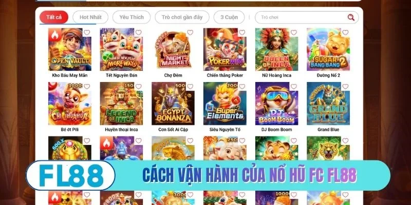 Cách thức vận hành của nổ hũ FC FL88