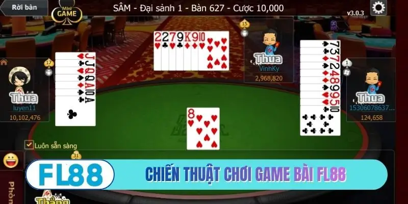 Chiến thuật chơi game bài FL88