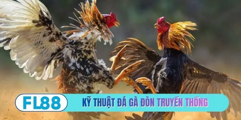 Kỹ thuật đá gà đòn truyền thống